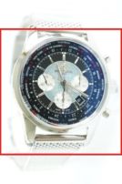 Breitling Transocean Transocean Chrono Unitime black Stahlband